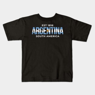 World Cup ~ Argentina Kids T-Shirt